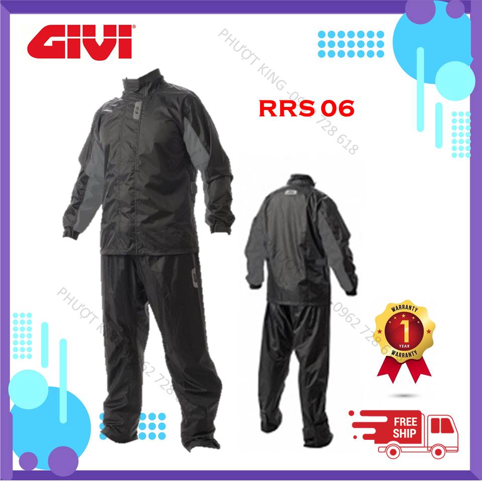 [CHÍNH HÃNG] Áo mưa GIVI bảo hành 1 năm