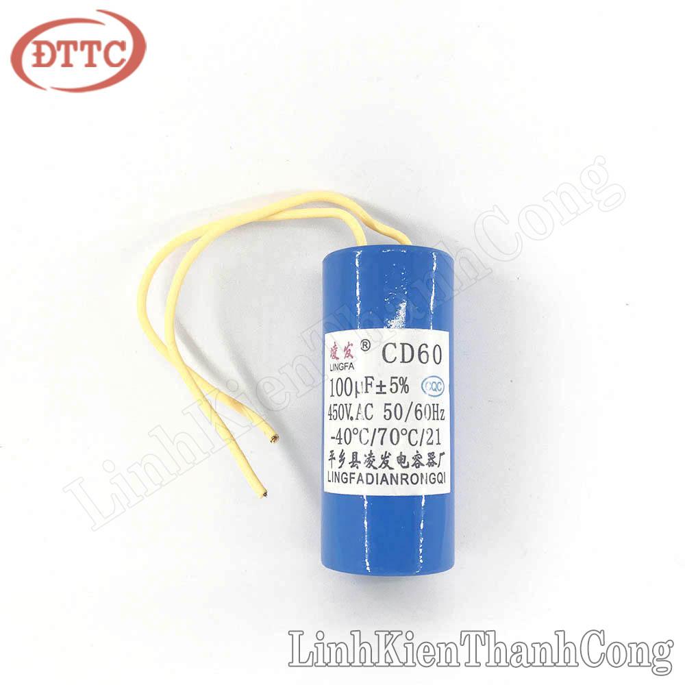 Tụ cd60 100uf 450v