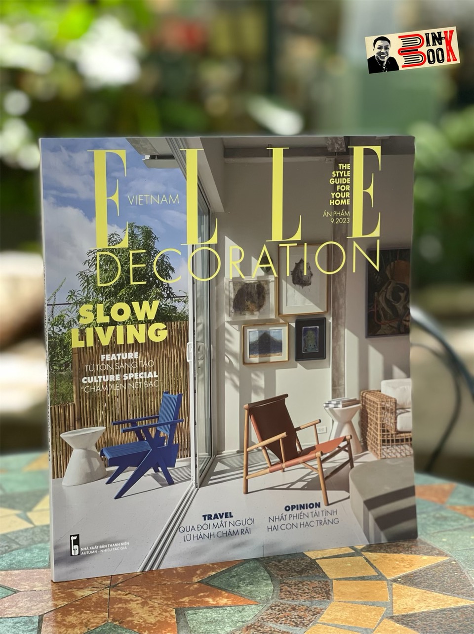 Tạp chí elle decoration tháng 9/2023 - slow living