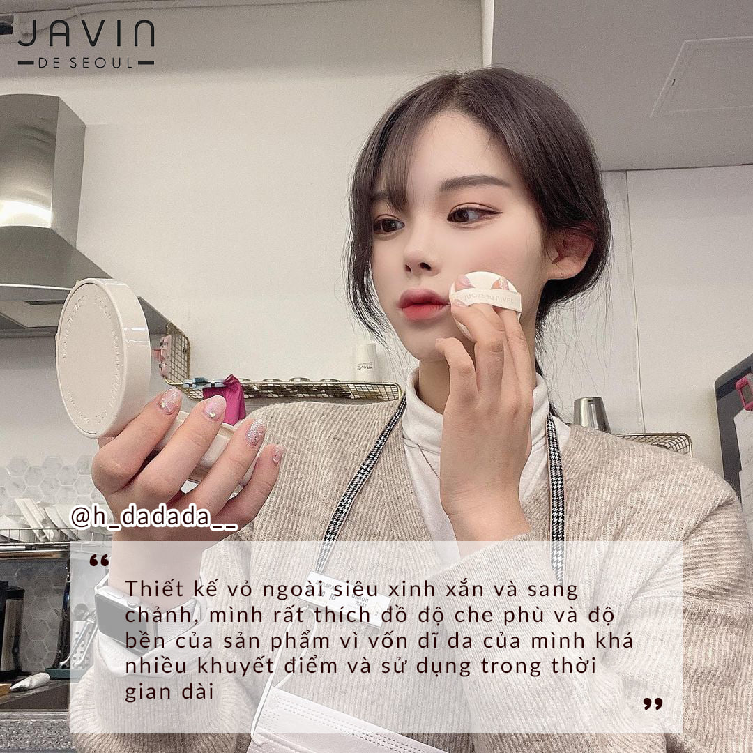 Phấn nước Hàn Quốc Javin De Seoul Bloom Foundation Pact 13.5g