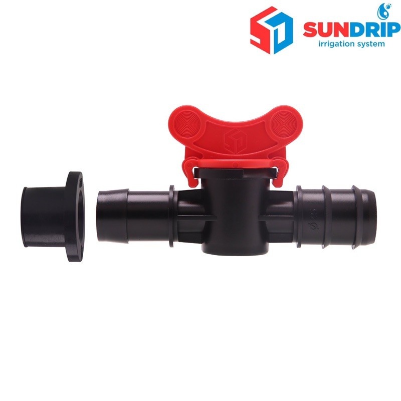 Van Khởi thủy ống LDPE 25mm có ron cao su