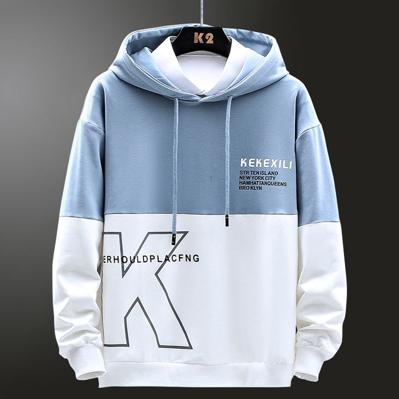 [ Giảm Giá Sốc ]  Áo Hoodie  Nam Dài Tay Phối  Chữ K Sành Điệu HHH MEN TOP 154