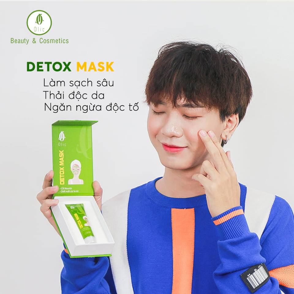MẶT NẠ THẢI ĐỘC HÚT NÁM (Detox Mask Olic)