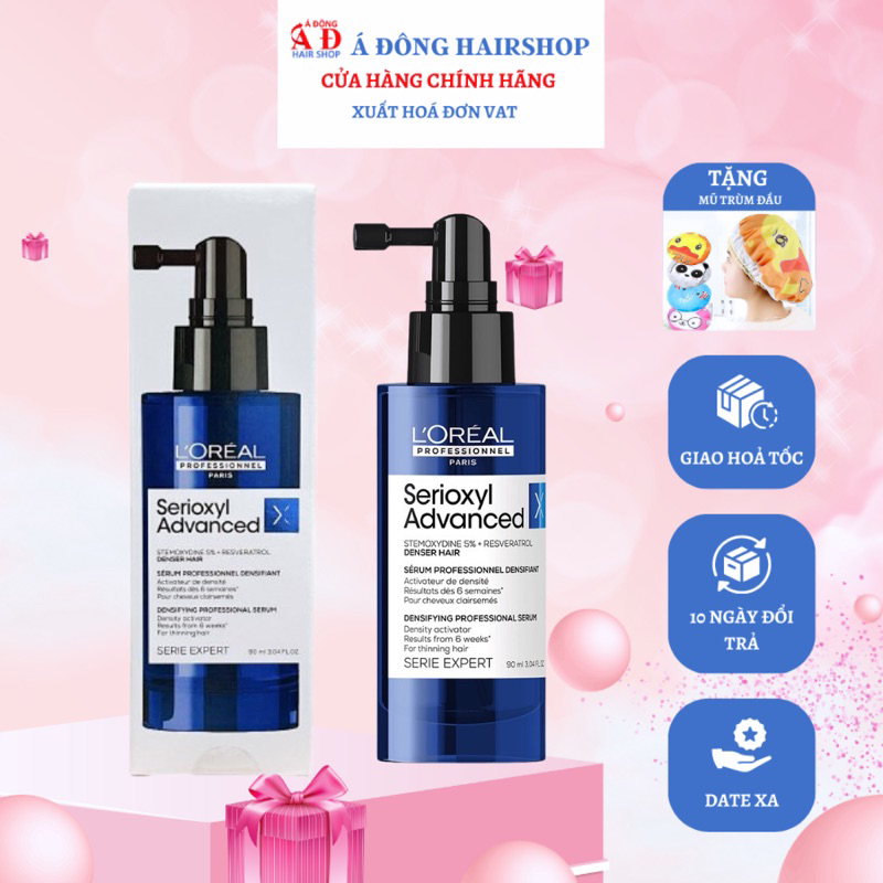 [Loreal] Tinh chất kích thích mọc tóc Loreal Serioxyl Scalp Advanced Denser Hair Spain 90ml