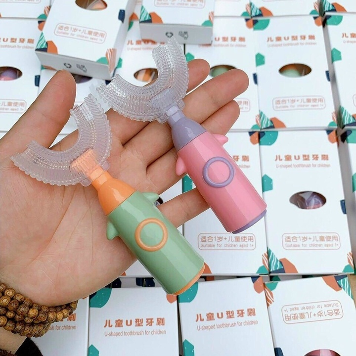 Bàn chải đánh răng cho bé (bàn chải chữ U)