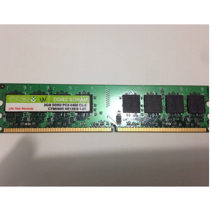 Ram PC DDR2 (PC2) 2Gb bus 667, 800 bảo hành 1 tháng
