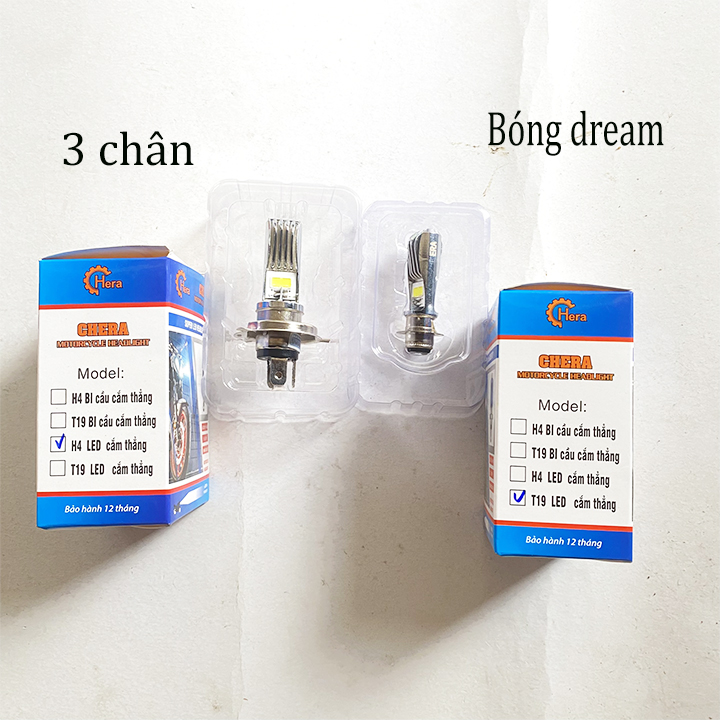 Bóng đèn pha led Chera cắm như bóng zin