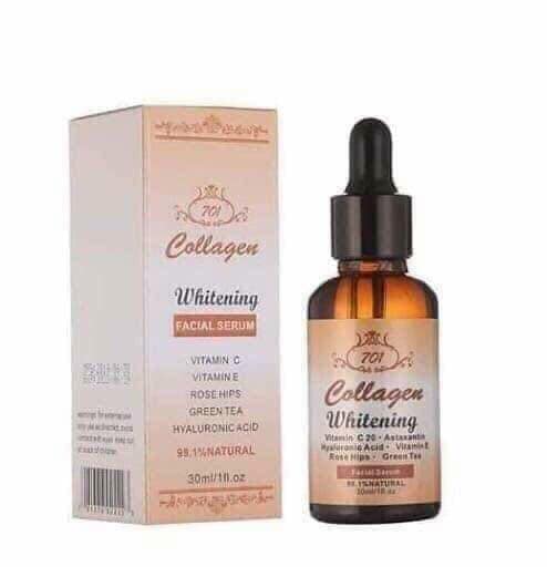 Serum collagen plus vit e dưỡng trăng se khít lỗ chân lông