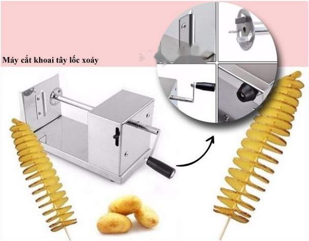 Máy Cắt Khoai Tây Lốc Xoáy