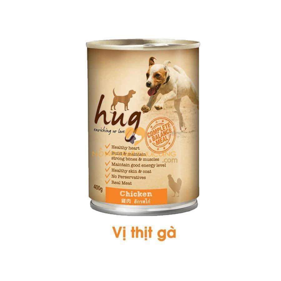 Pate Lon Cho Chó Hug Lon 400gr