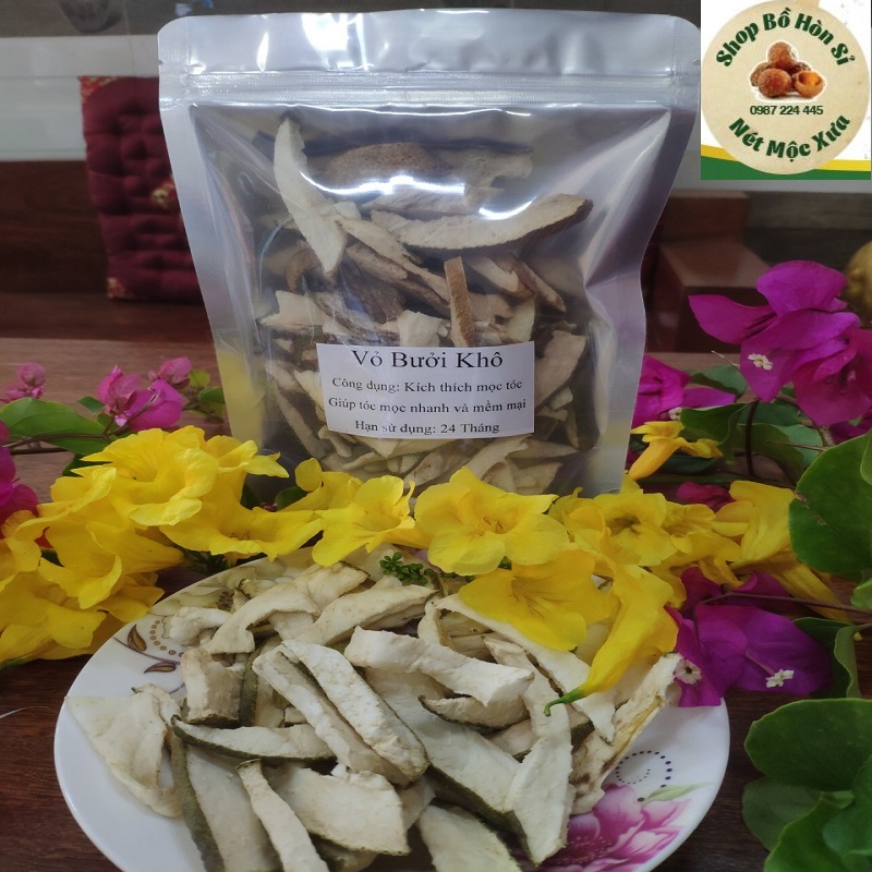 Vỏ Bưởi Khô Gội Đầu 100g