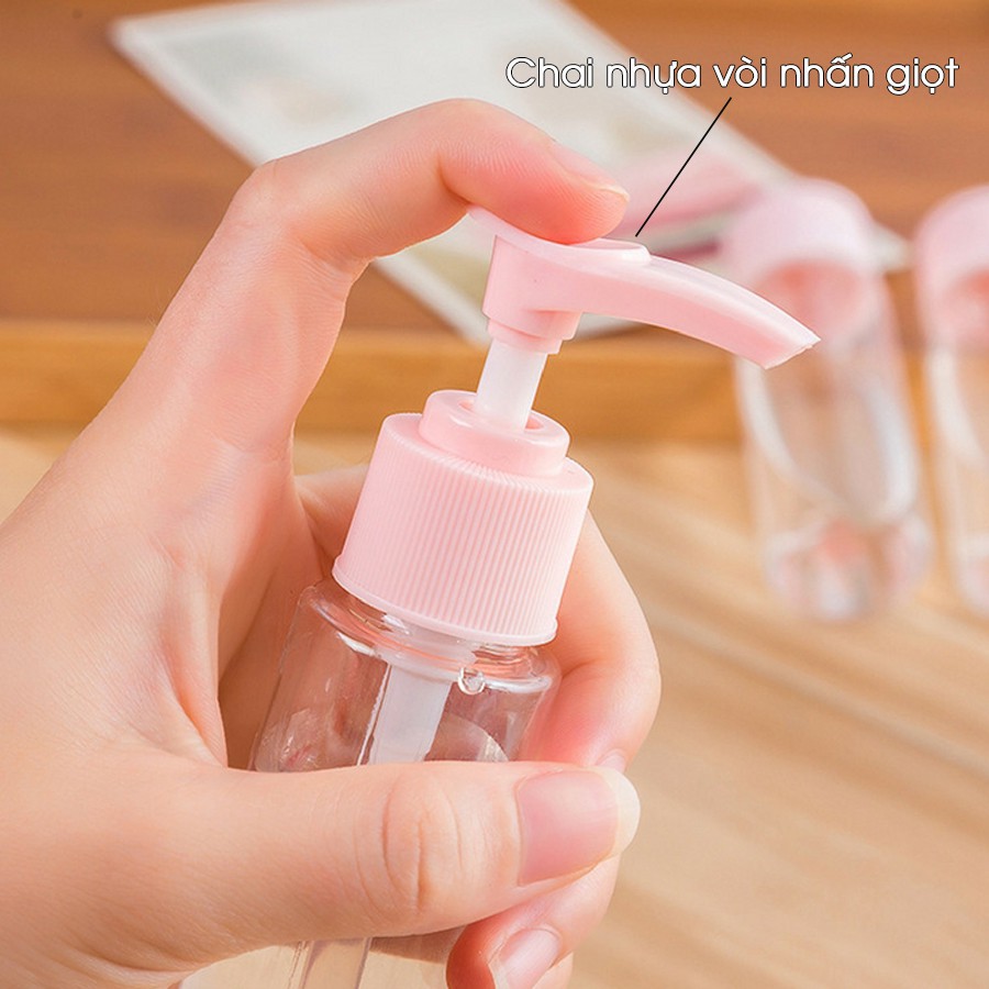[HCM]Bộ Chiết Mỹ Phẩm Du Lịch 7 Món