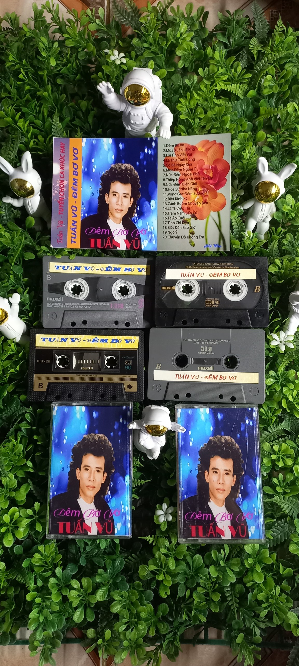 BĂNG CASSETTE TUẤN VŨ ĐÊM BƠ VƠ