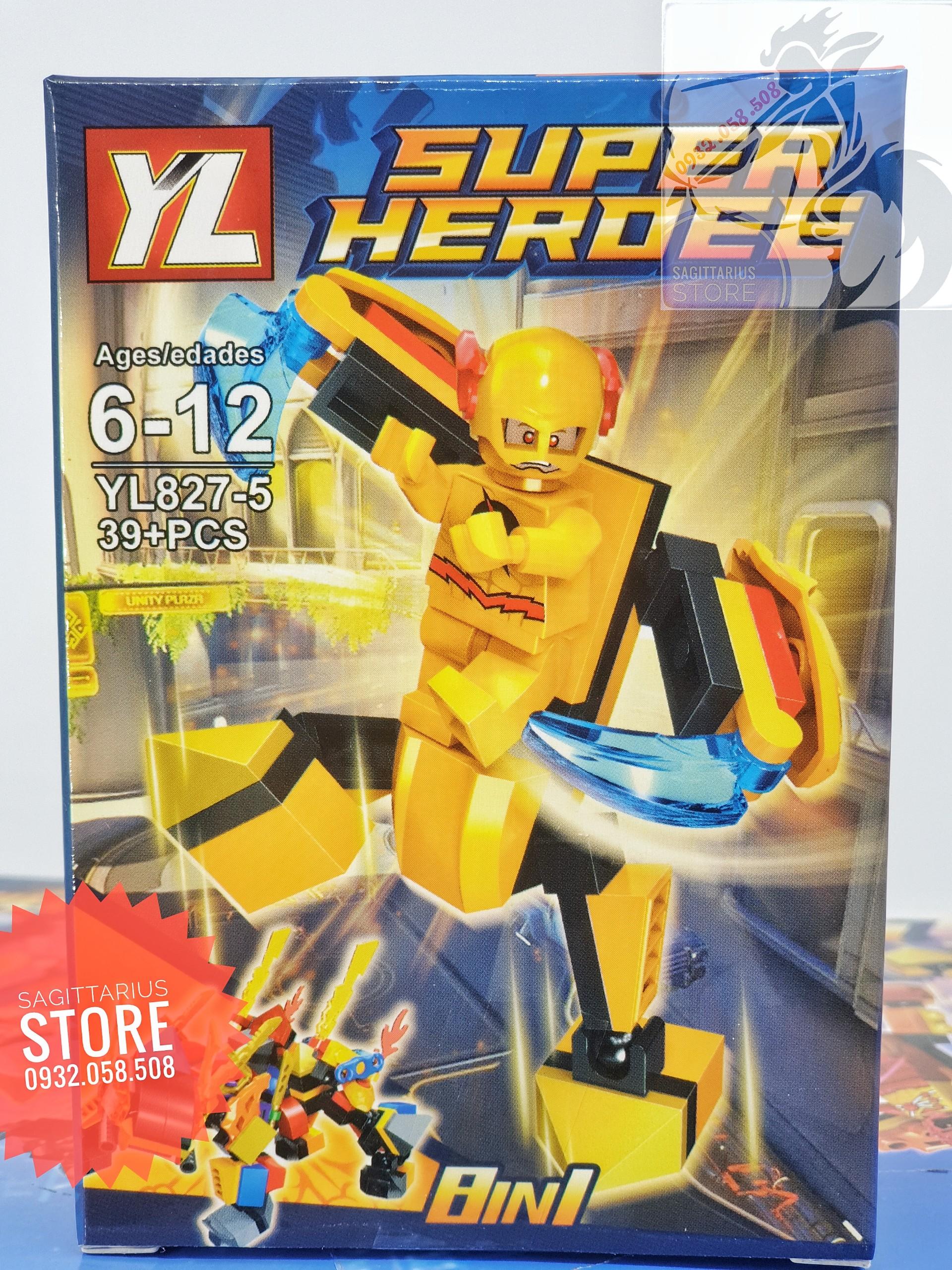 [HCM]Bộ Combo 8 Minifigures lắp ráp các siêu anh hùng Marvel