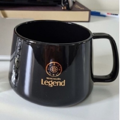 [COMBO 2 Ly] Trung Nguyên Legend - Ly Gốm Sứ Legend VIP Đen - 350ml