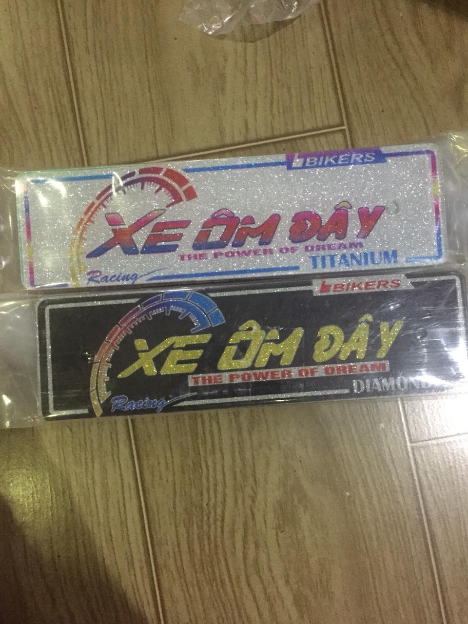 Bảng tên Mica + Pas cho các loại xe