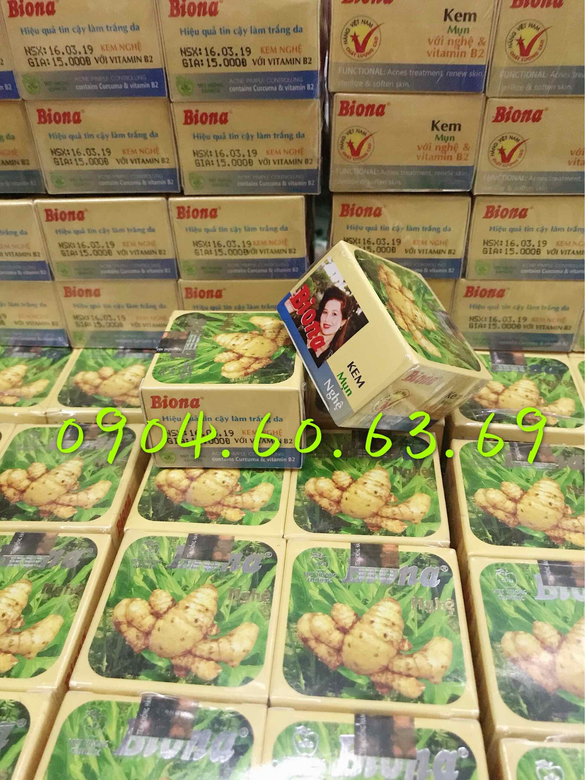 6 hộp kem BIONA nghệ