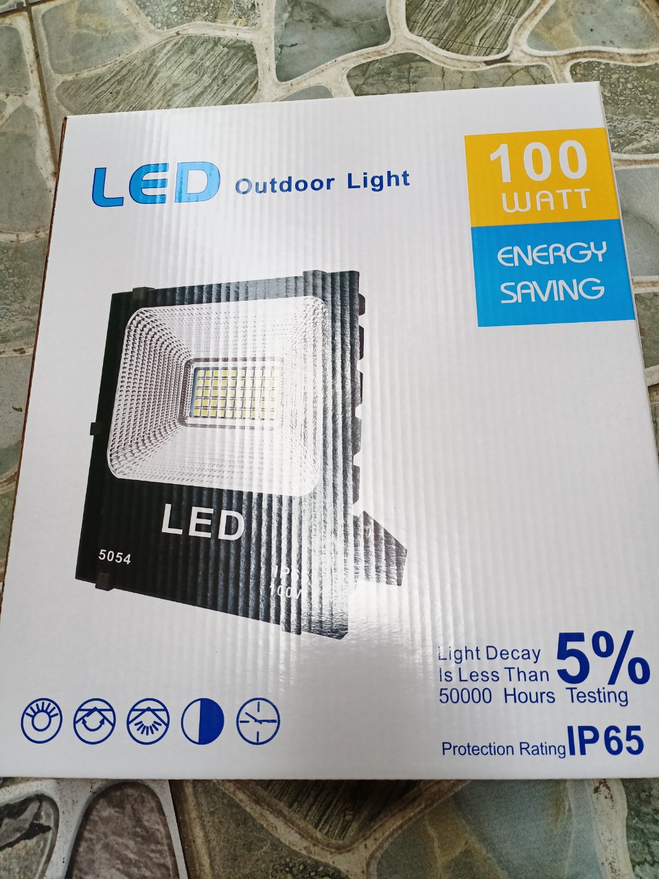 Đèn pha led 100w COB đủ công suất