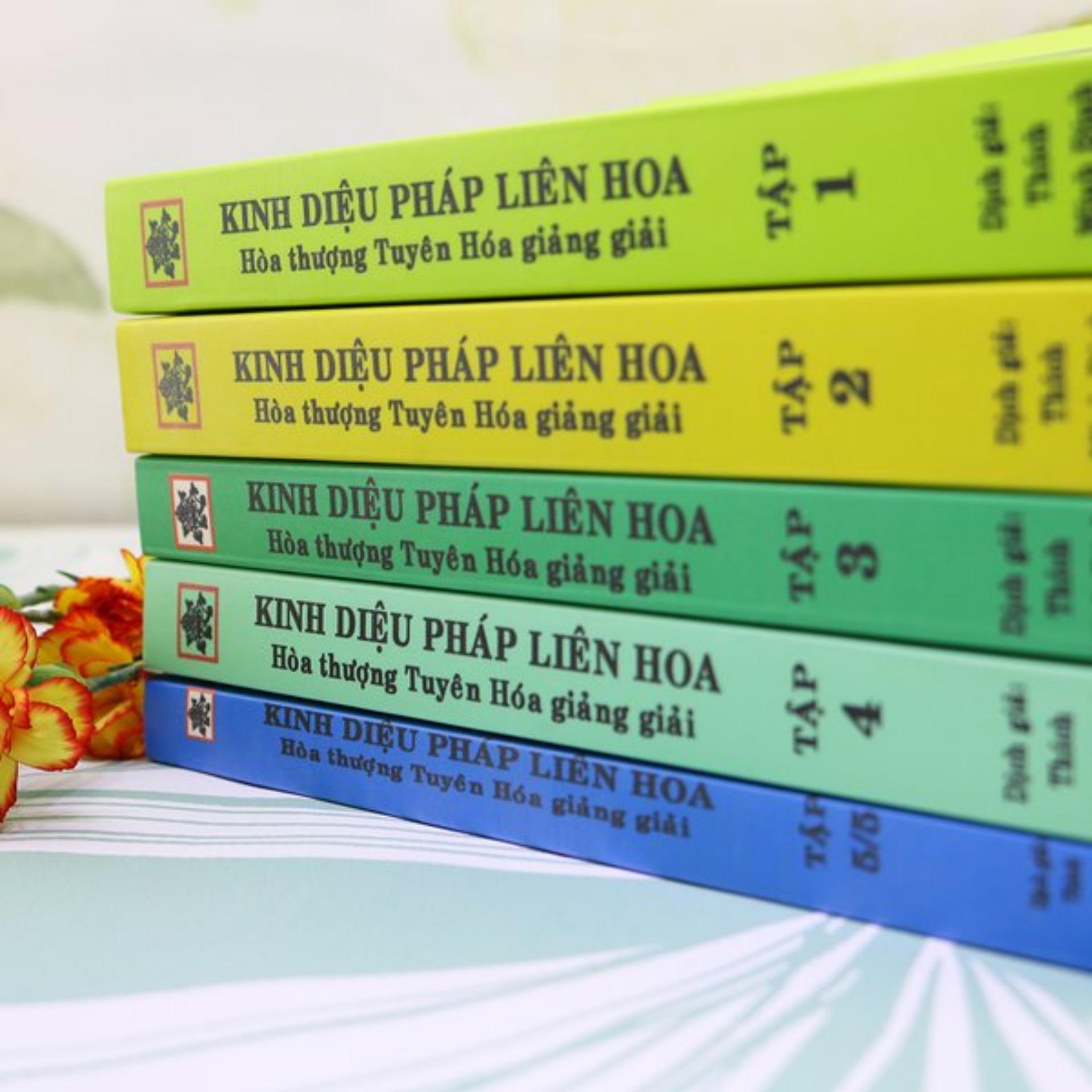 Kinh Diệu Pháp Liên Hoa Giảng Giải (Bộ 5 Tập)