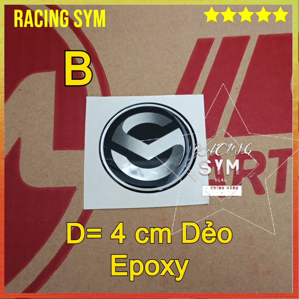 [Logo] Biểu tượng xe SYM 50cc chính hãng SYM