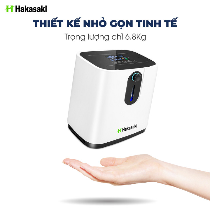 Máy Thở Oxy Y Tế Hakasaki Dung Tích 7 Lít