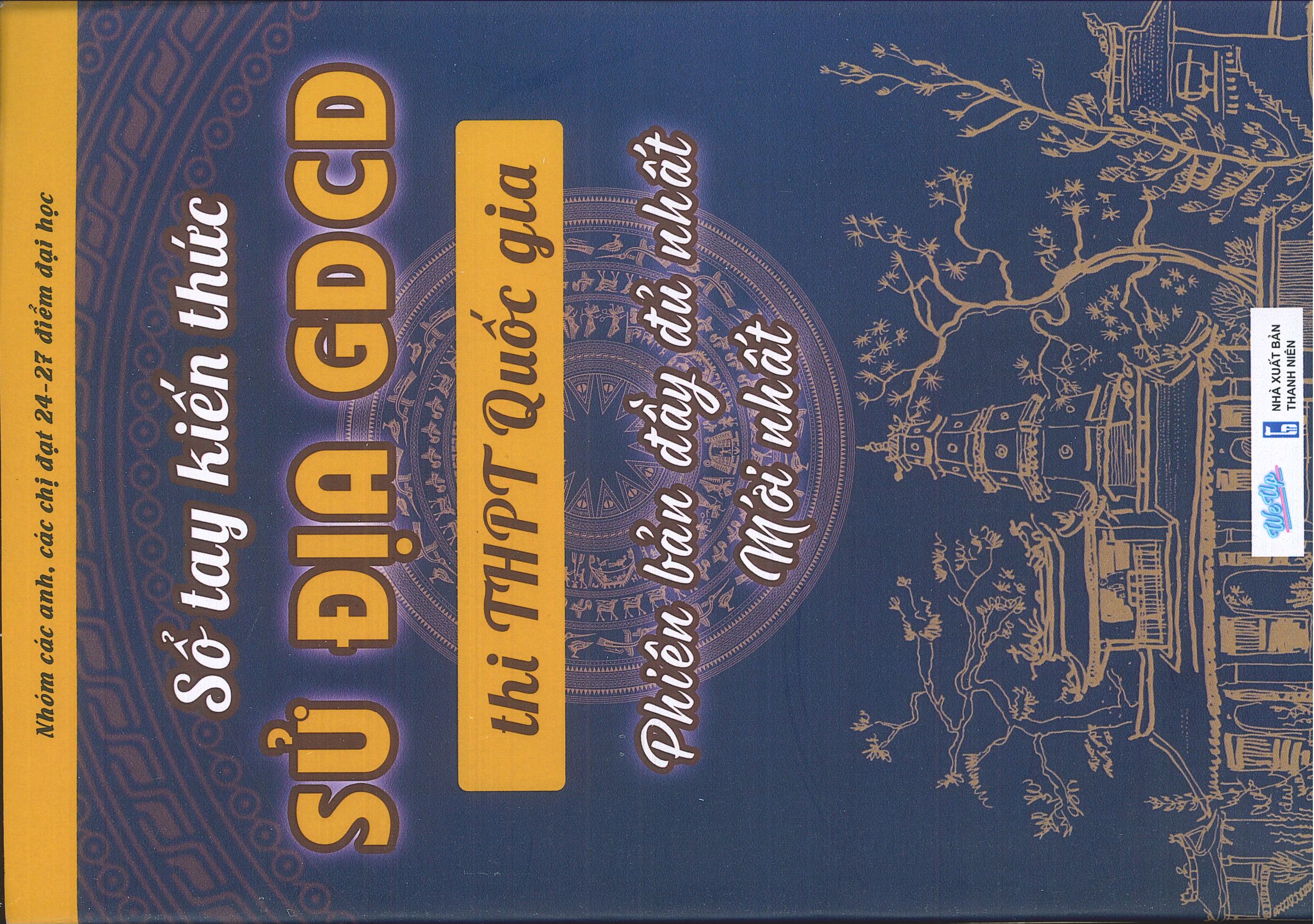Sổ tay kiến thức sử địa gdcd ôn thi thpt quốc gia