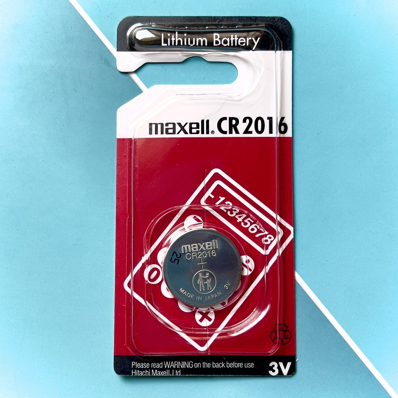 Pin CR2016 Maxell 3V Chính Hãng Nhật Bản