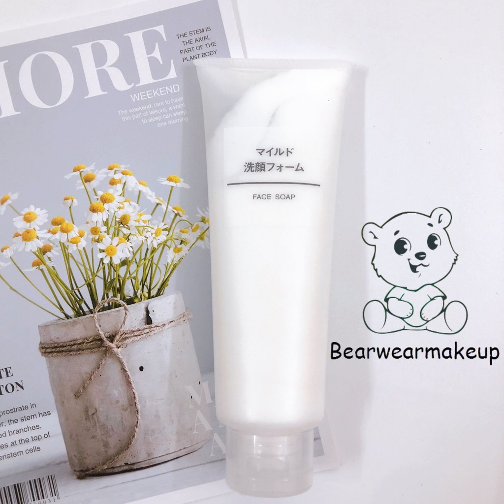 SỮA RỬA MẶT MUJI NHẬT BẢN DỊU NHẸ