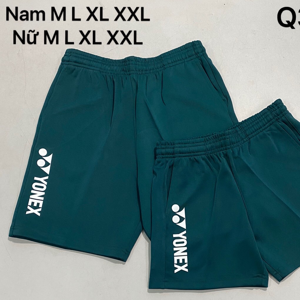 Quần cầu lông nam xanh rêu