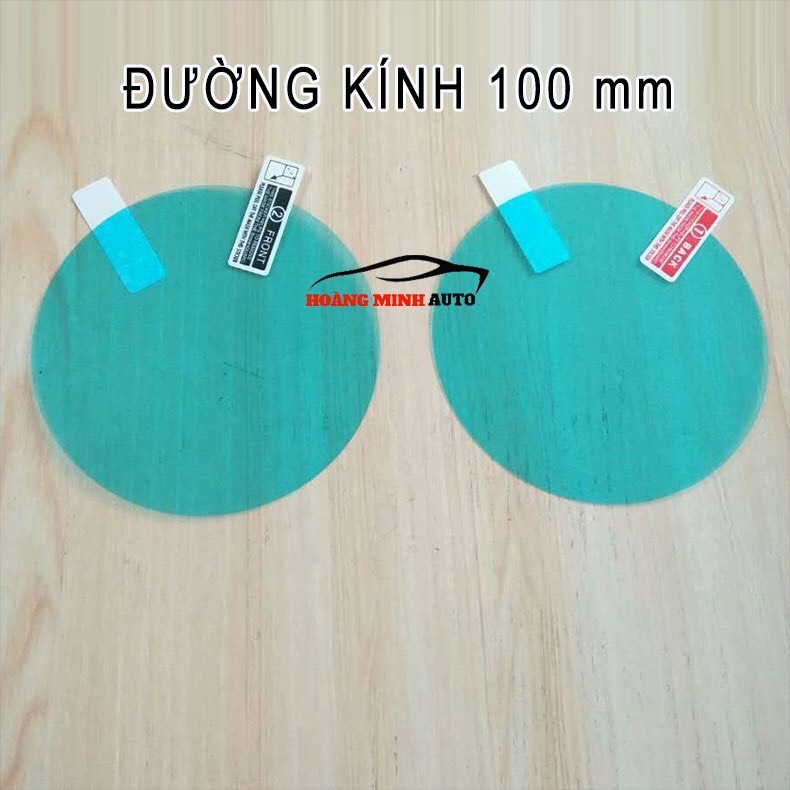 Bộ 2 miếng dán gương chống bám nước, mờ gương