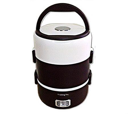 Cặp lồng 3 tầng ủ cơm cắm điện inox tiện ích