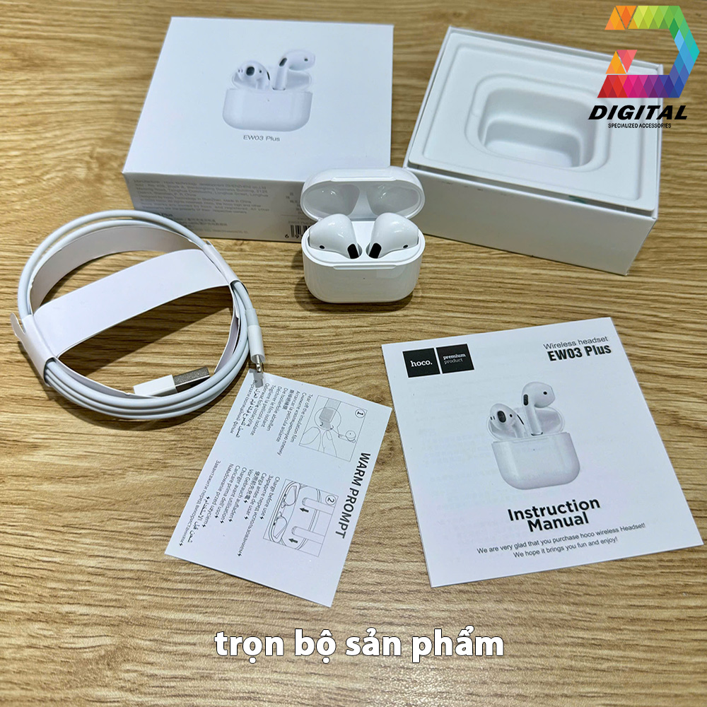 Tai Nghe Bluetooth True Wireless Hoco EW03 Plus Chính Hãng