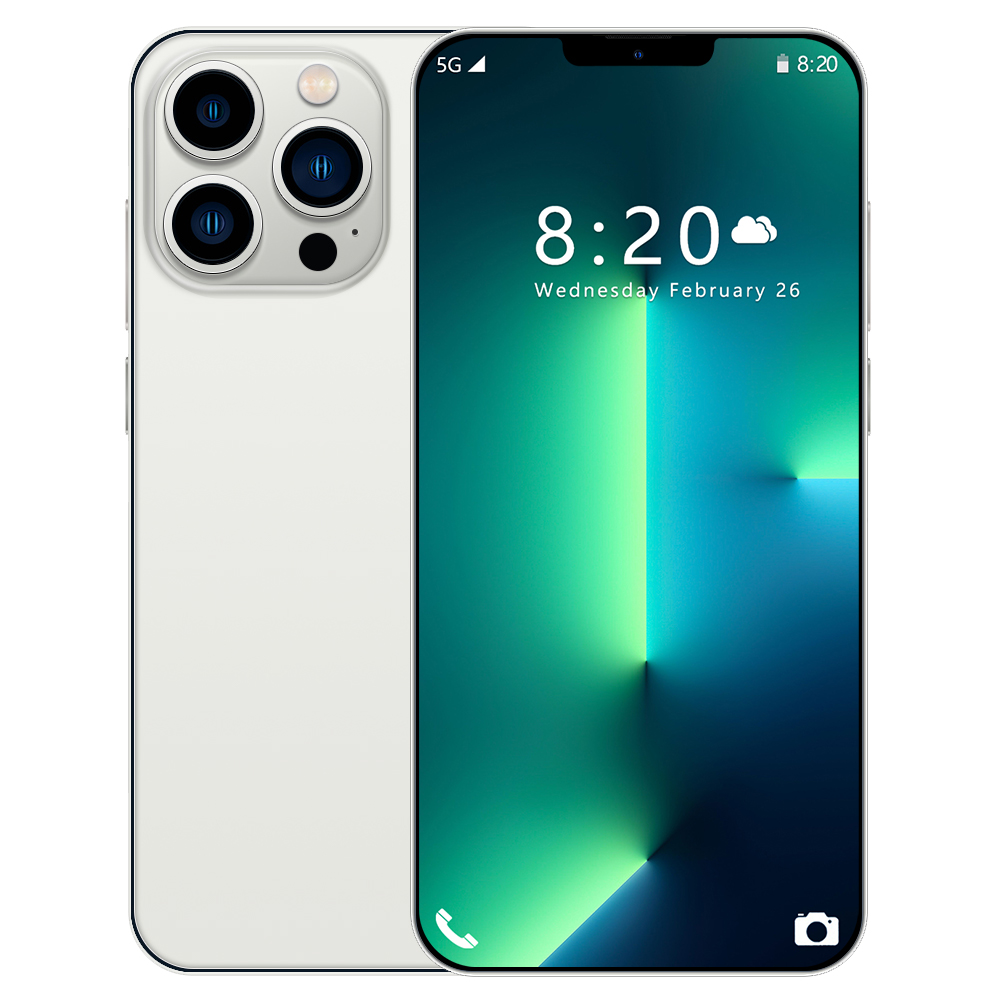 I14 promax màn hình lớn 6,7 inch chính hãng điện thoại di động thẻ kép Sim Full HD màn hình lớn bộ nhớ lớn 4G + 64G / 8G + 256G high pixel HD camera 48 + 64MP pin lớn 6800mAh giá rẻ Android sinh viên trò chơi điện thoại di động