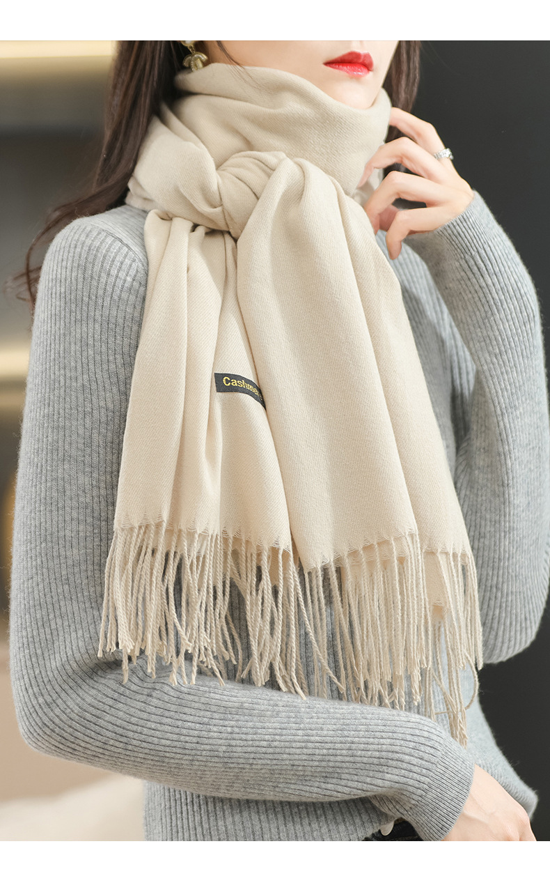Khăn cashmere len dạ dài mềm mại dễ thương THY THY STORE