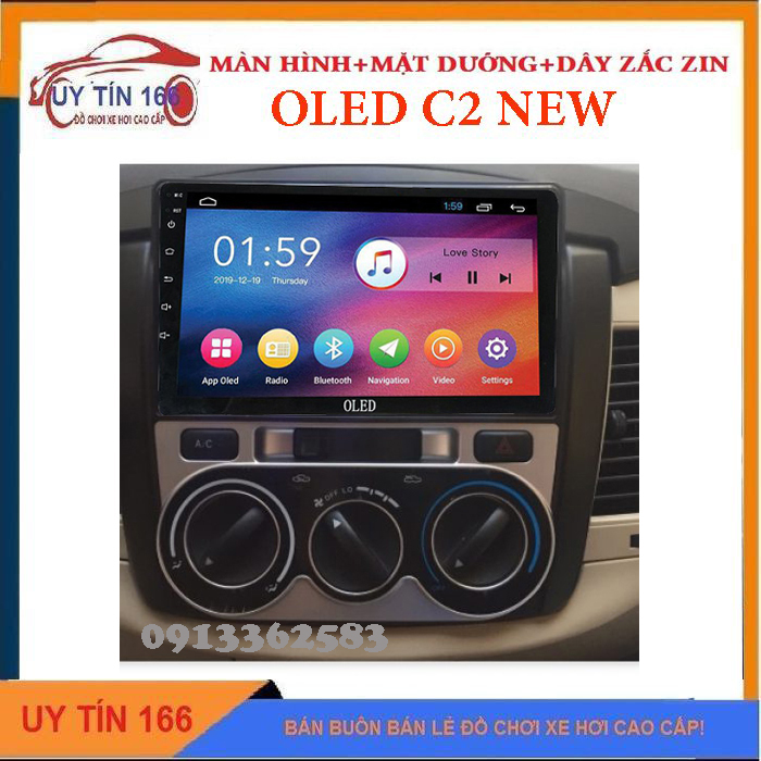 TẶNG VIETMAP S1-Bộ màn hình C2 NEW cho xe TOYOTA INNOVA 2007-2011, vào mạng xem trực tuyến, kết nối wifi, Dcom 3G, mạng dữ liệu di động, tích hợp sẵn cổng lắp sim 4G - màn hình cảm ứng xe ô tô, lắp camera lùi cho ô tô, linh kiện