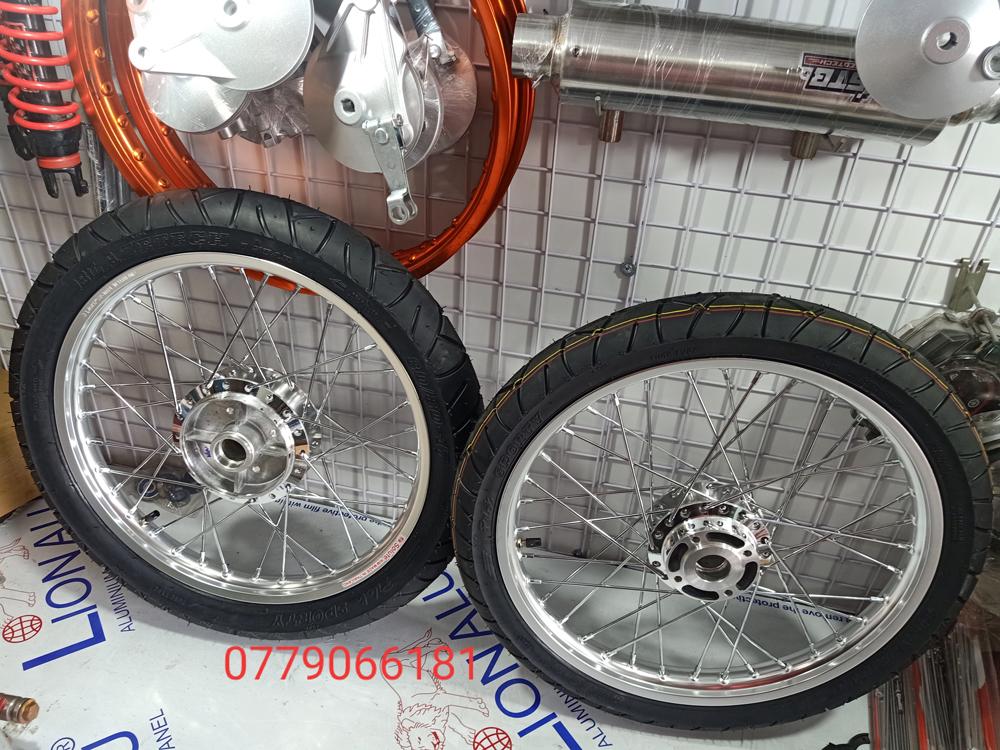 BÁNH CĂM EXCITER 135 FULL VỎ RUỘT BLAZETECH THÁI NIỀNG NHÔM THÁI ĐÙM MẠ CROM GẮN VỪA KHÔNG CHẾ