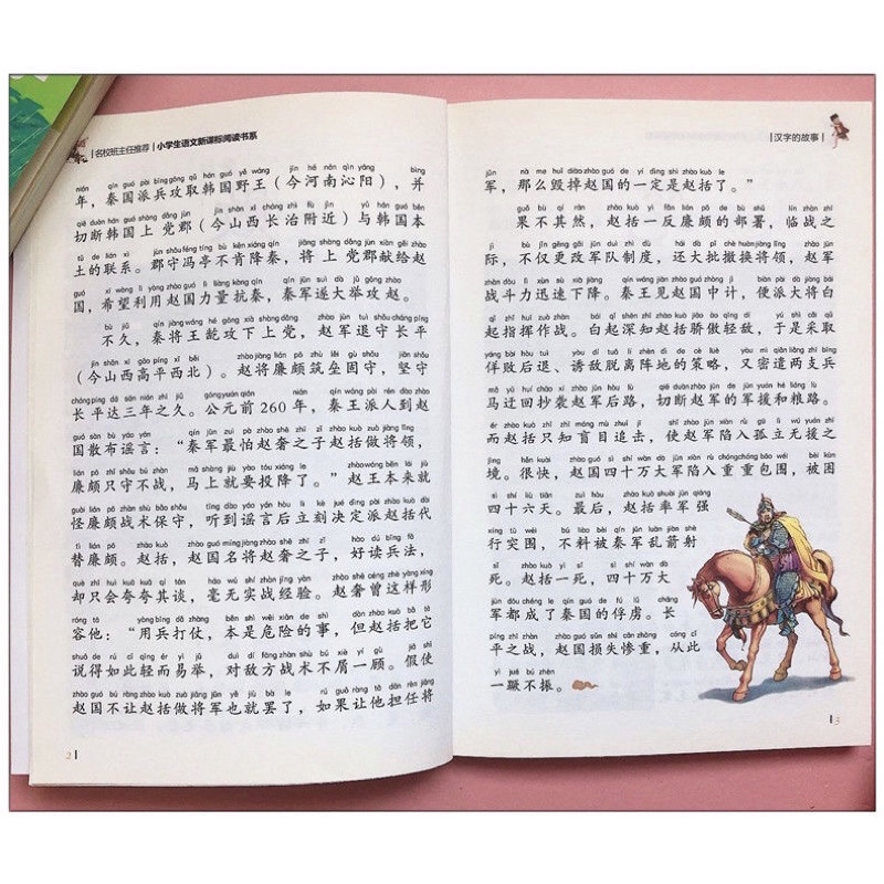 Câu chuyện chữ Hán có pinyin