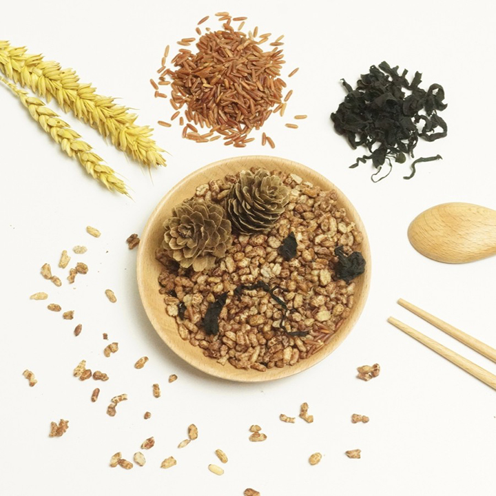 [HCM]Cơm gạo lứt rong biển túi 200g