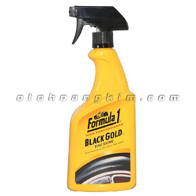 DDBD Formula 1 Black Gold Tire Shine xịt bảo dưỡng đen và bóng vỏ 680ml
071099152581