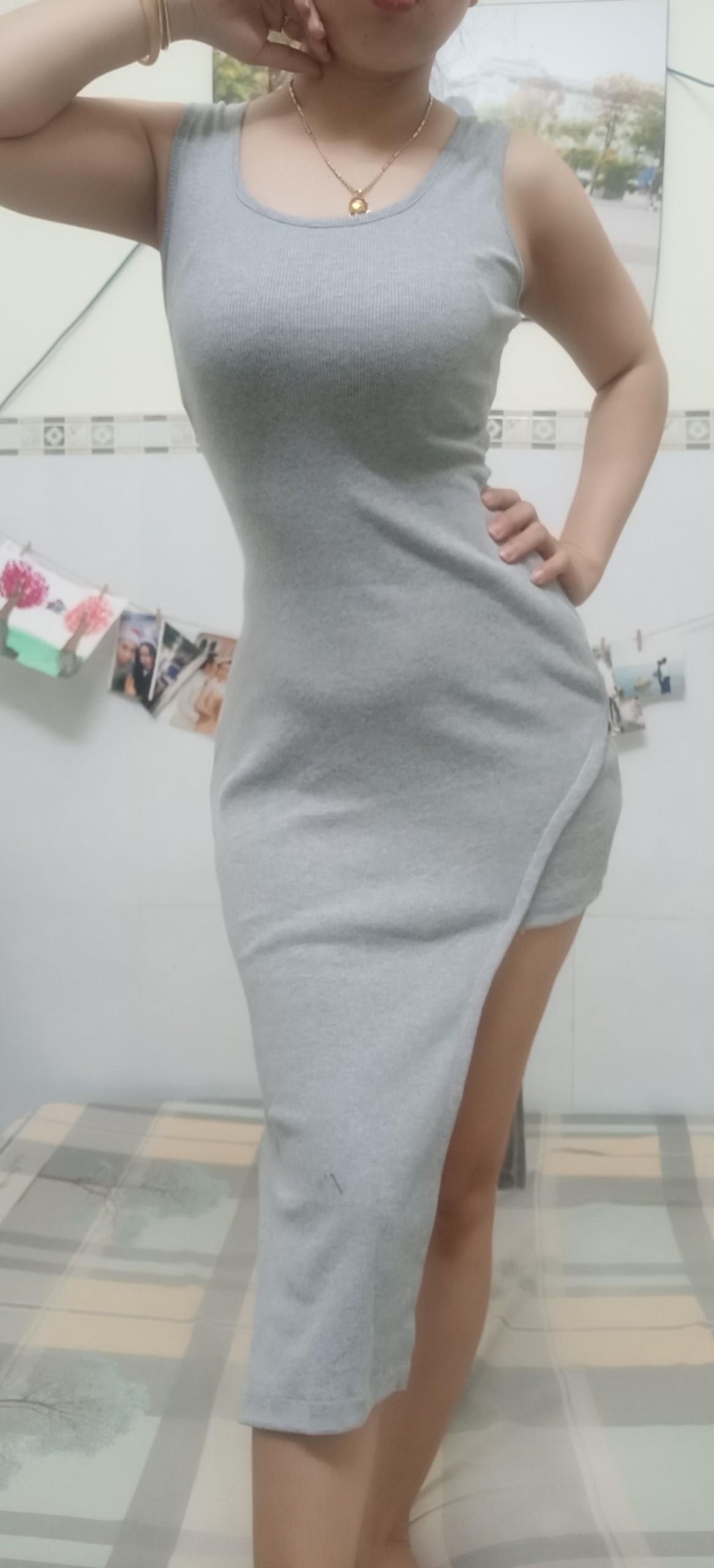 ĐẦM BODY THÂN ÔM TÀ XÉO