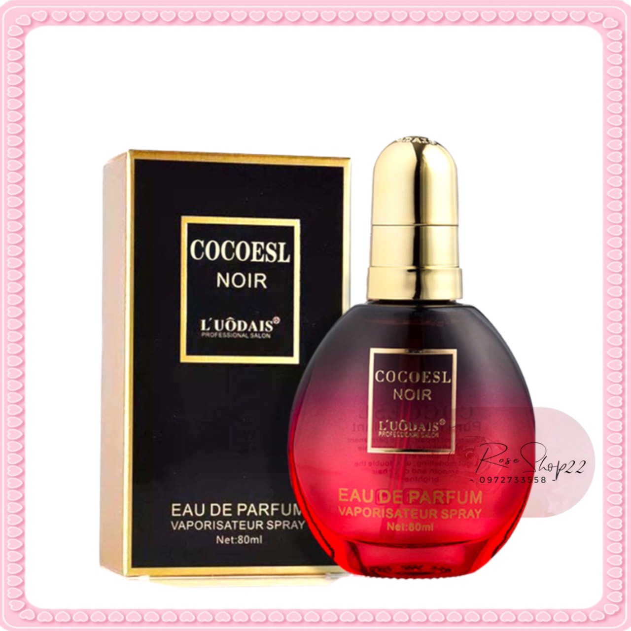 Tinh Dầu Dưỡng tóc COCO Hương Nước Hoa Cao Cấp 80ml