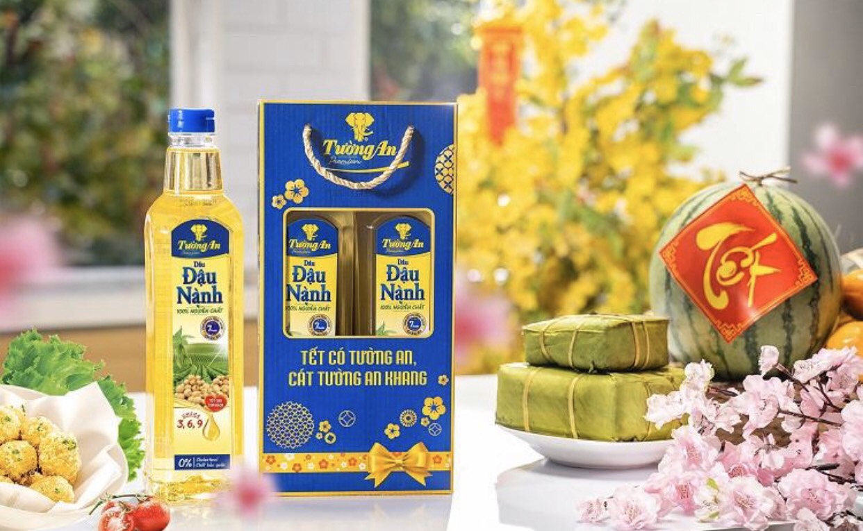 Dầu Ăn Đậu Nành Cao Cấp Tường An 5L