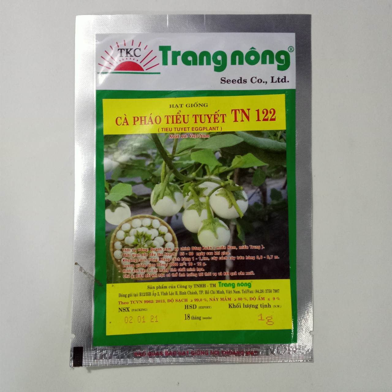HẠT GIỐNG RAU ĂN QUẢ  HIỆU TRANG NÔNG