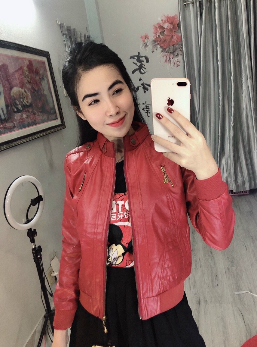 ÁO KHOÁC DA NỮ SIÊU HOT THỜI TRANG PA 1997