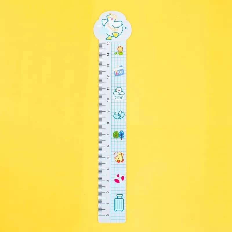 Thước Kẻ Mica Dẻo Hình Thú Cho Học sinh