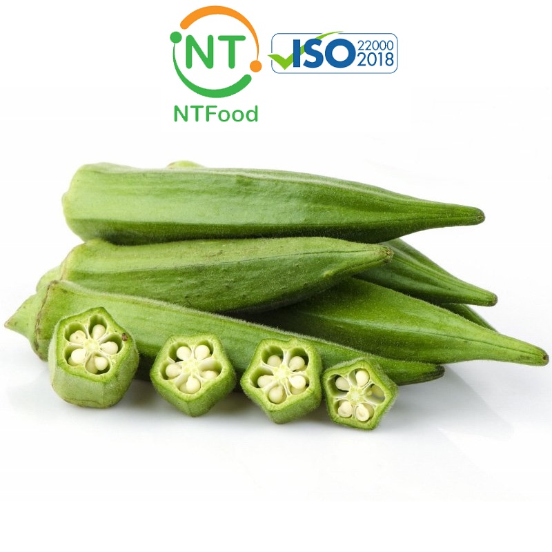 HCM Đậu bắp Đà Lạt NTFood 1 Kg 500 Gr - Nhất Tín Food