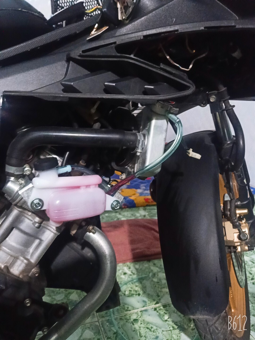 Bình nươc Ab cho Ex150