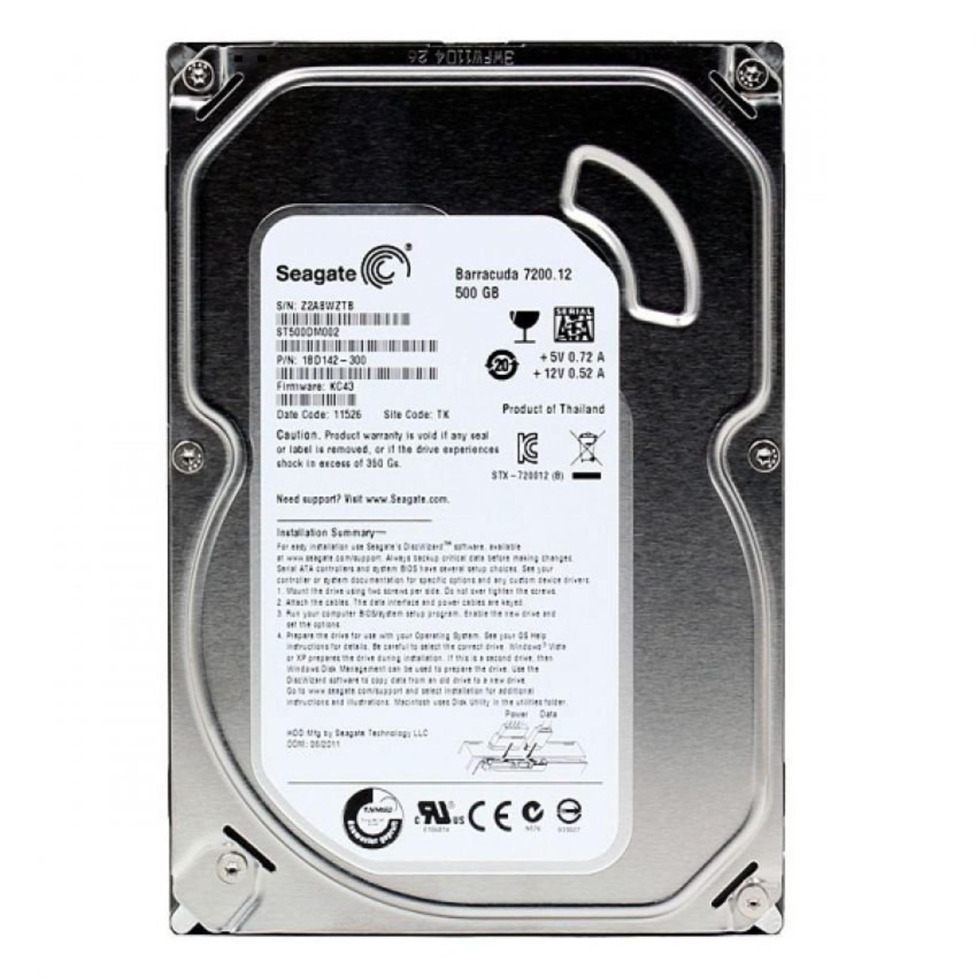 [HCM]Ổ cứng gắn trong Seagate Sata PC 160GB (Đen phối bạc)