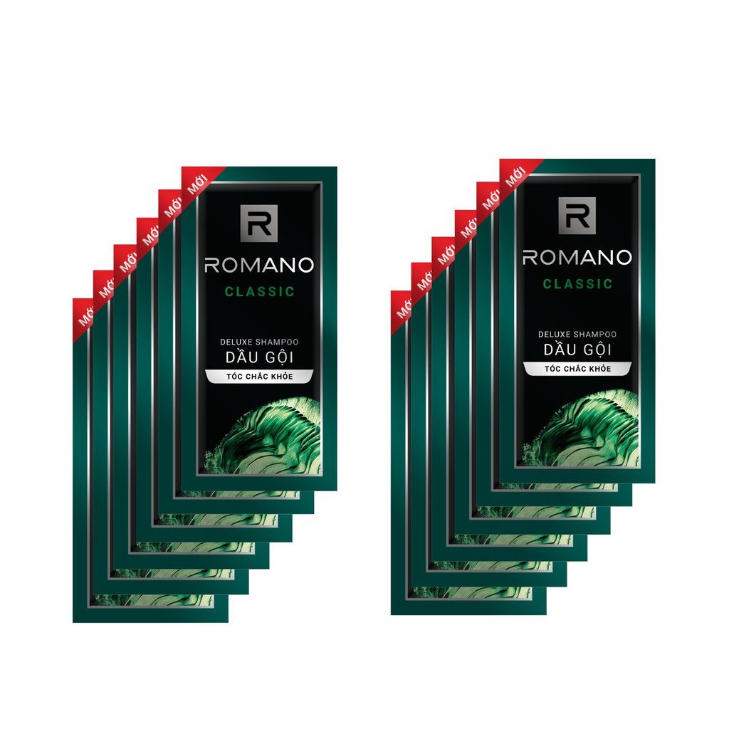 Dầu gội Đầu Romano classic dây 14 gói