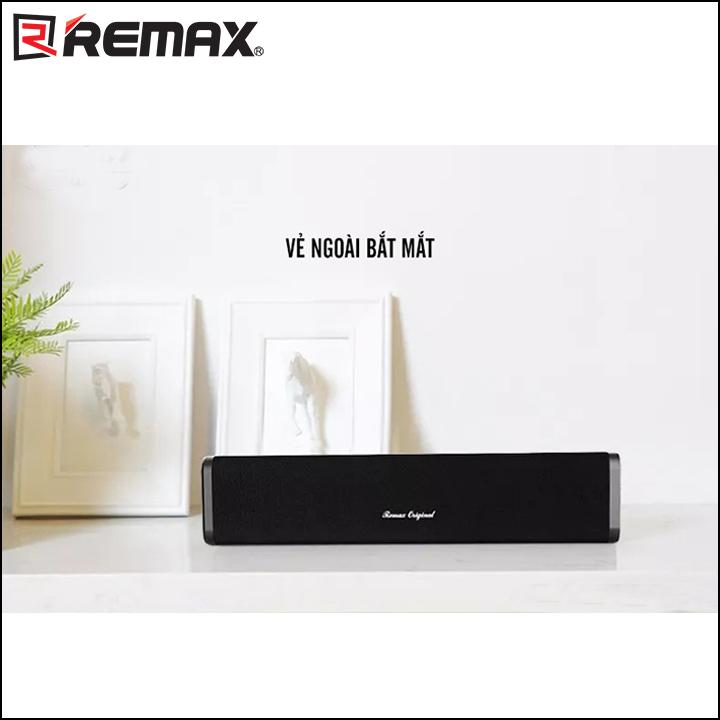 [HCM]Loa Bluetooth Soundbar Mini REMAX RB-M33 Fabric Series - Phân Phối bởi Android World